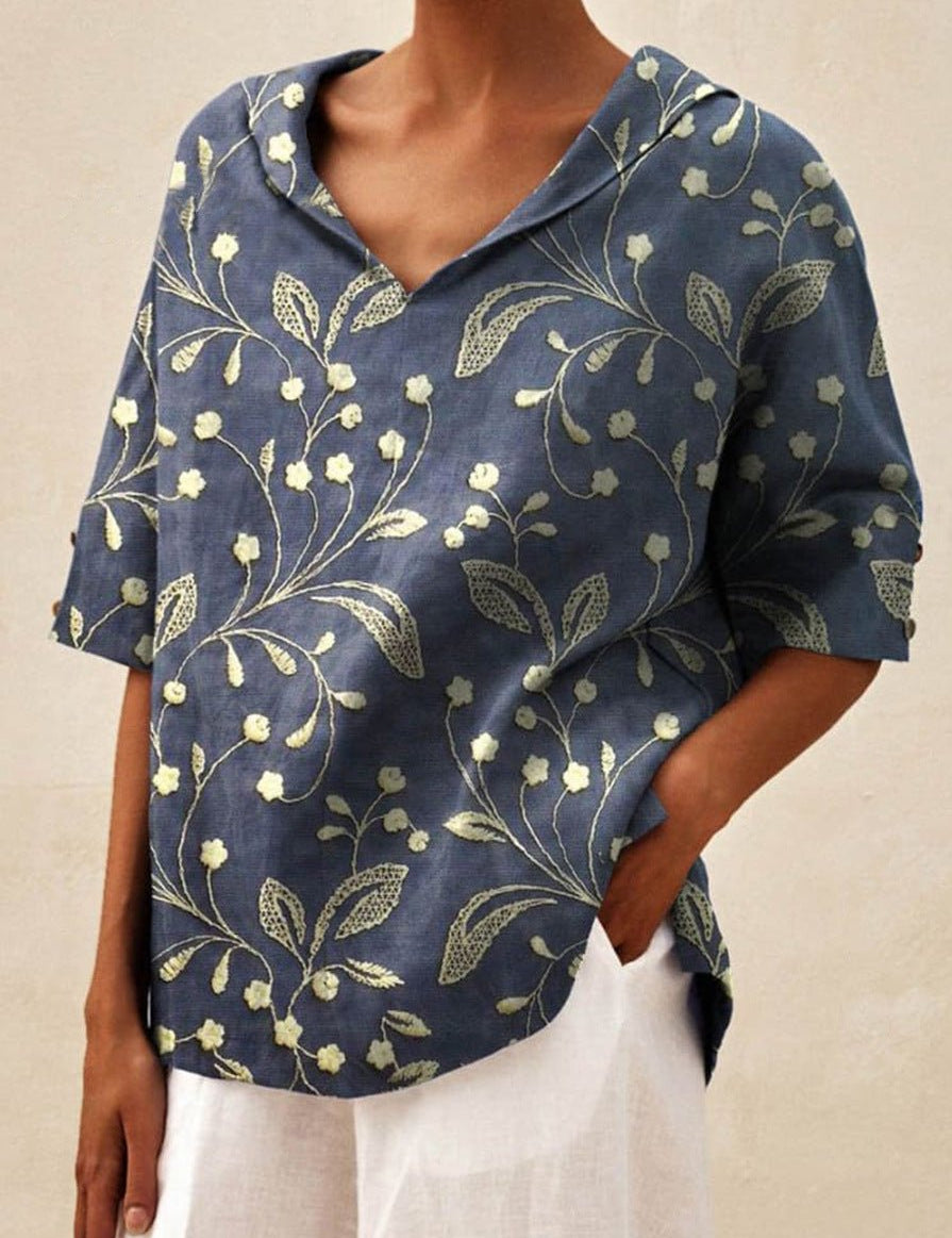 Andrea | Top leggero floreale estivo