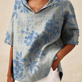 Andrea | Top leggero floreale estivo