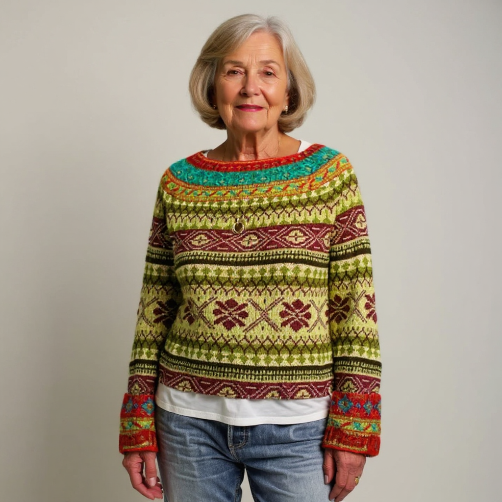 Maglione Vintage a Maglia - Rosaria di Amora Moda, foto 2