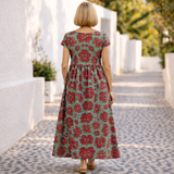 Valencia | Abito floreale chic