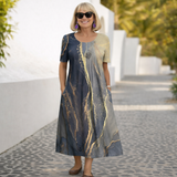 Robin | Abito midi floreale