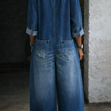 Tuta con Spalle Scoperte e Maniche Lunghe - Elena di Amora Moda, foto 2
