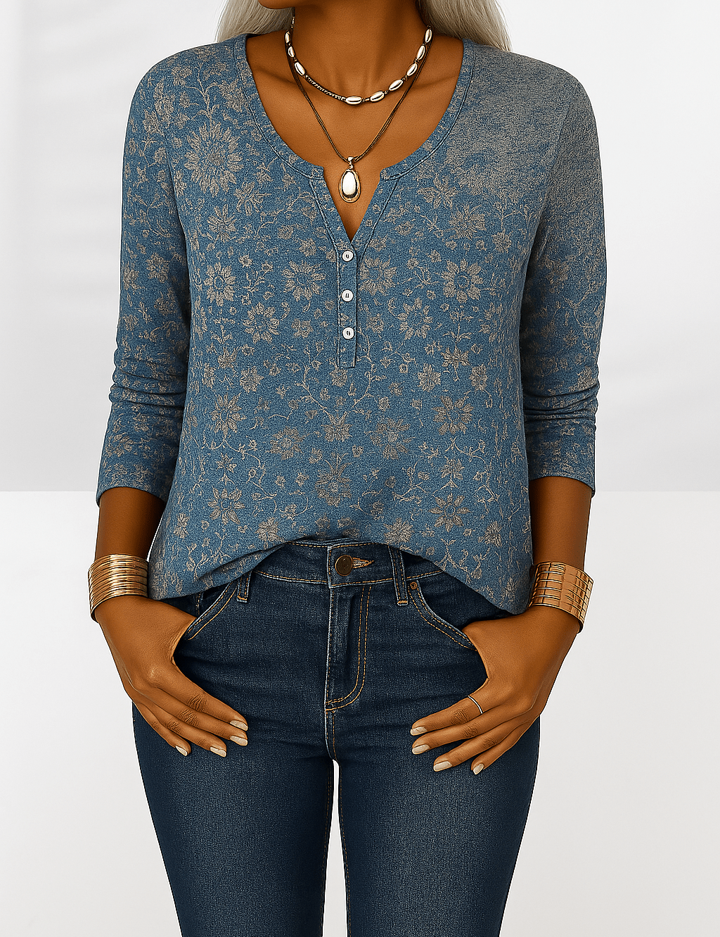 Alina | Blusa boho elegante