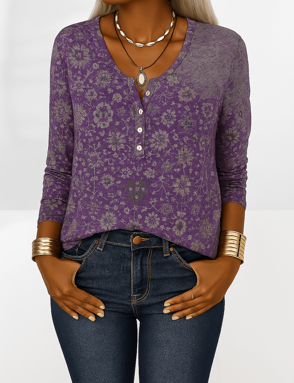 Alina | Blusa boho elegante