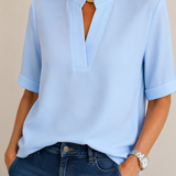 Lunvessa | Camicia a Maniche Corte Relaxed