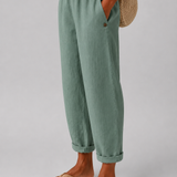 Noraya | Pantaloni Eleganti con Tasche Laterali