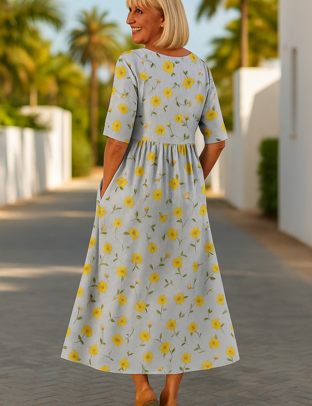 Lily | Abito midi - Comfort senza sforzo