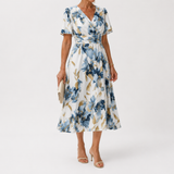 Valentina | Abito Midi Floreale Elegante