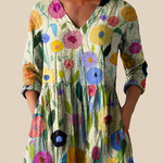 Blusa Lunga Stampata - Dafne di Amora Moda