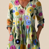 Blusa Lunga Stampata - Dafne di Amora Moda