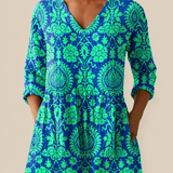 Blusa Lunga Stampata - Evelina di Amora Moda