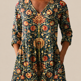 Blusa Lunga Stampata - Gabriella di Amora Moda