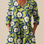 Blusa Lunga Stampata - Ada di Amora Moda
