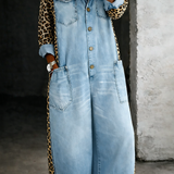 Tuta in Denim - Amalia di Amora Moda