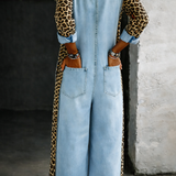 Tuta in Denim - Amalia di Amora Moda, foto 6
