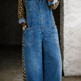 Tuta in Denim - Amalia di Amora Moda, foto 3
