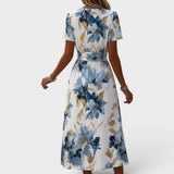 Valentina | Abito Midi Floreale Elegante