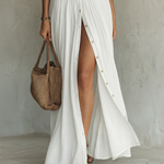 Abito Maxi con Collo a V e Maniche Lunghe - Dafne di Amora Moda, foto 2
