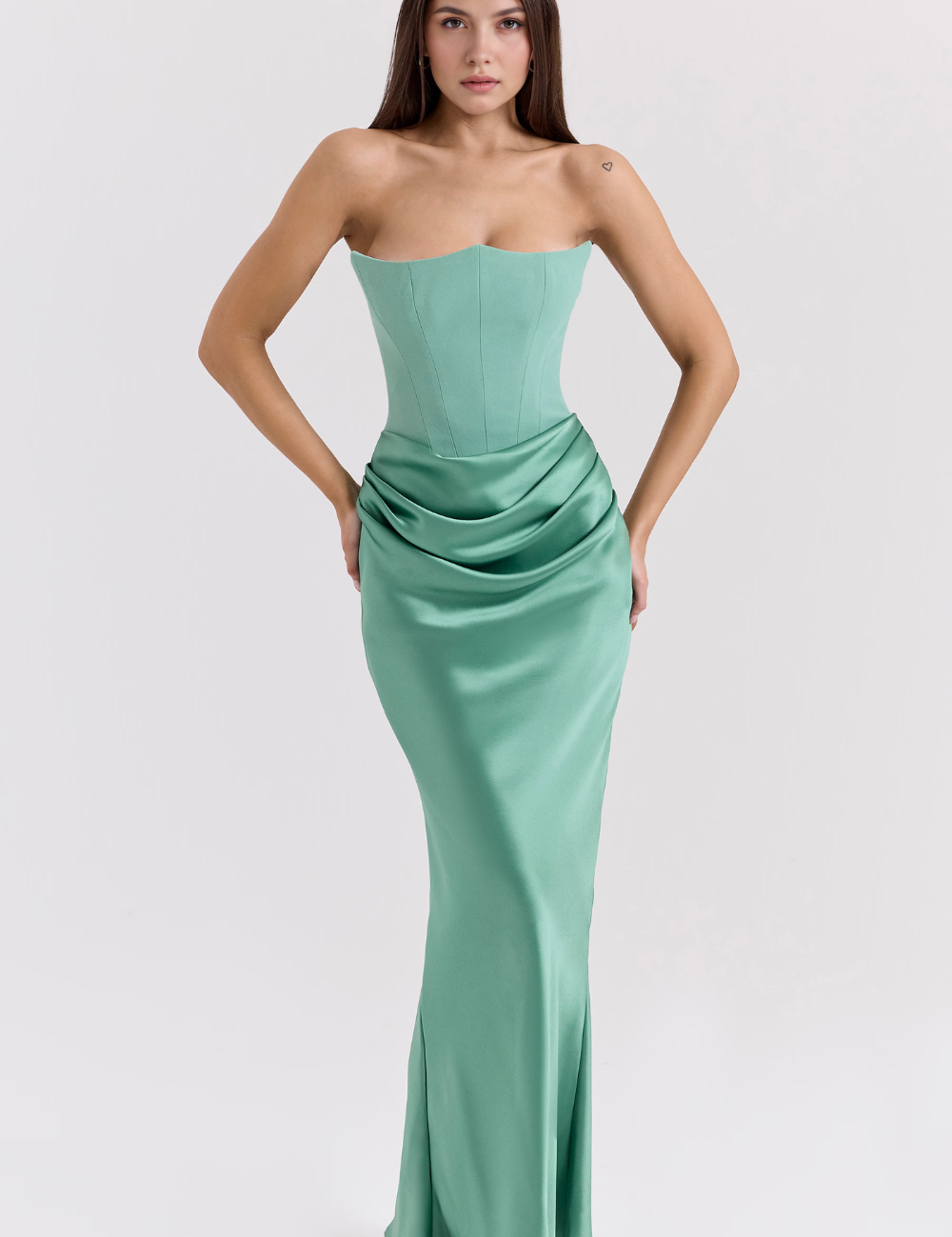 Serene | Vestito in raso