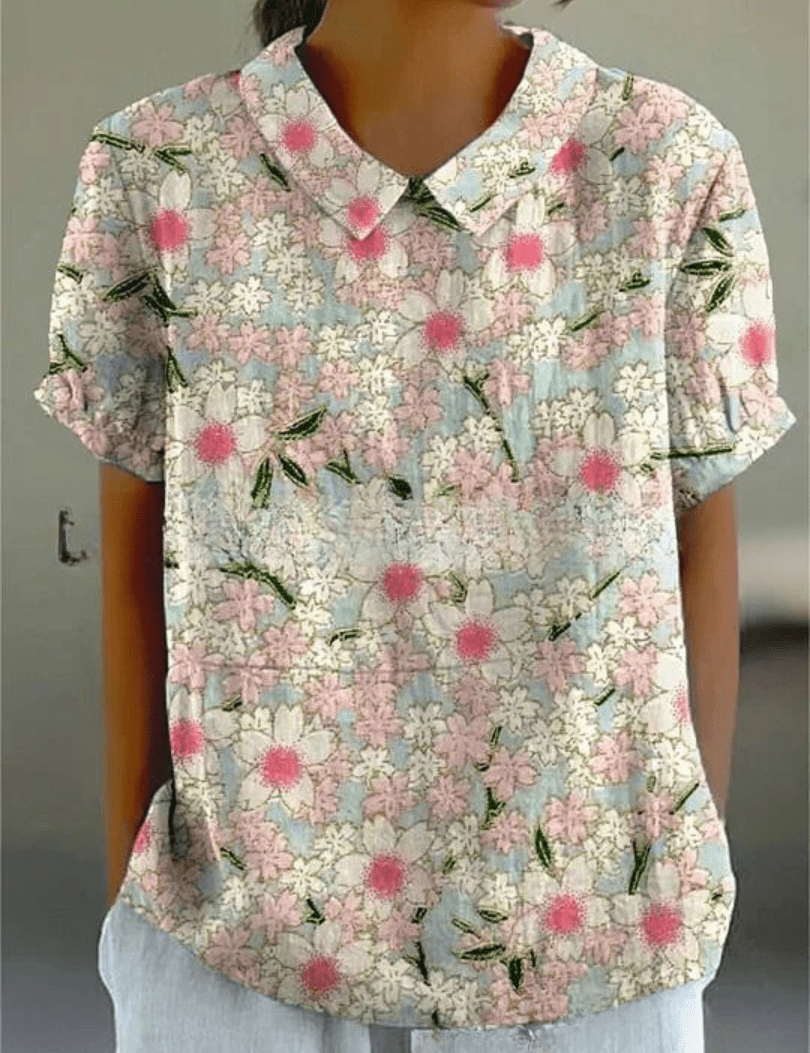 Sofia | Camicia floreale elegante