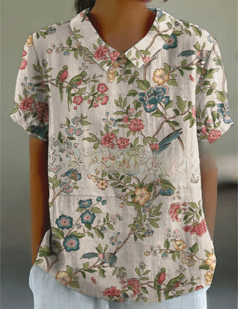 Sofia | Camicia floreale elegante