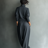 Carlotta - Insieme in Maglia con Pantalone Ampio