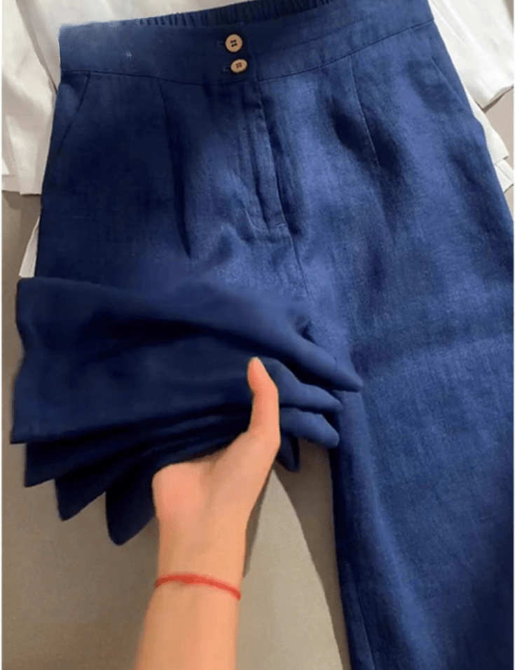 Maia | Pantaloni heritage in lino
