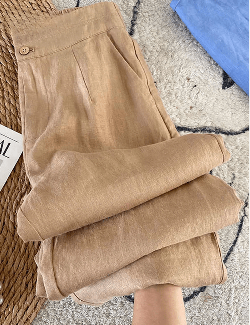 Maia | Pantaloni heritage in lino