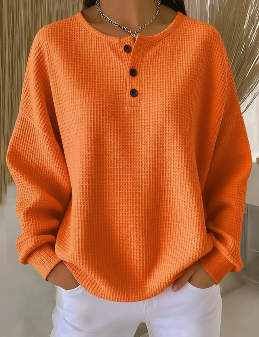 Pullover Semplice in Maglia a Nido d'Ape - Vanessa di Amora Moda