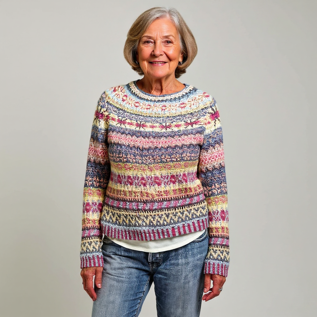 Maglione Vintage a Maglia - Daria di Amora Moda, foto 2