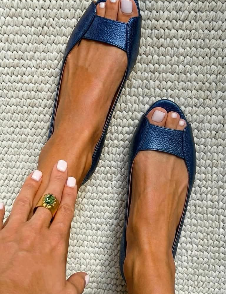 Adelina | Sandali Dorati Comfort Chic