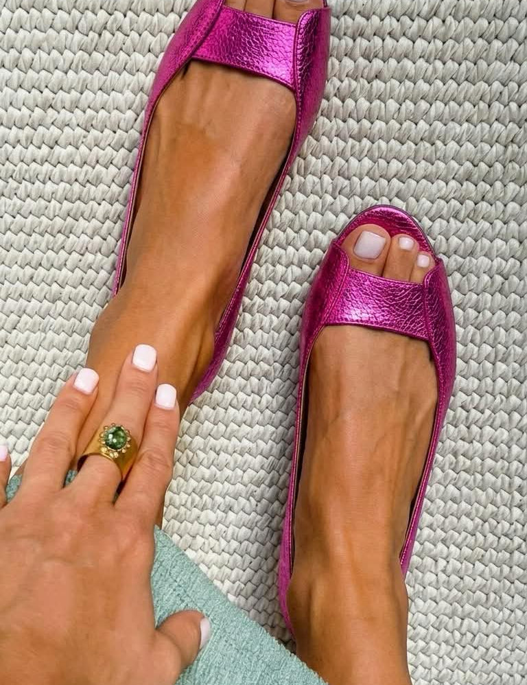 Adelina | Sandali Dorati Comfort Chic