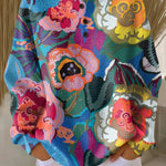 Maglione con Grandi Fiori - Lucilla di Amora Moda