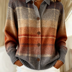 Giacca a Maglia Ombré per l'Autunno in multicolore - Isabella di Amora Moda