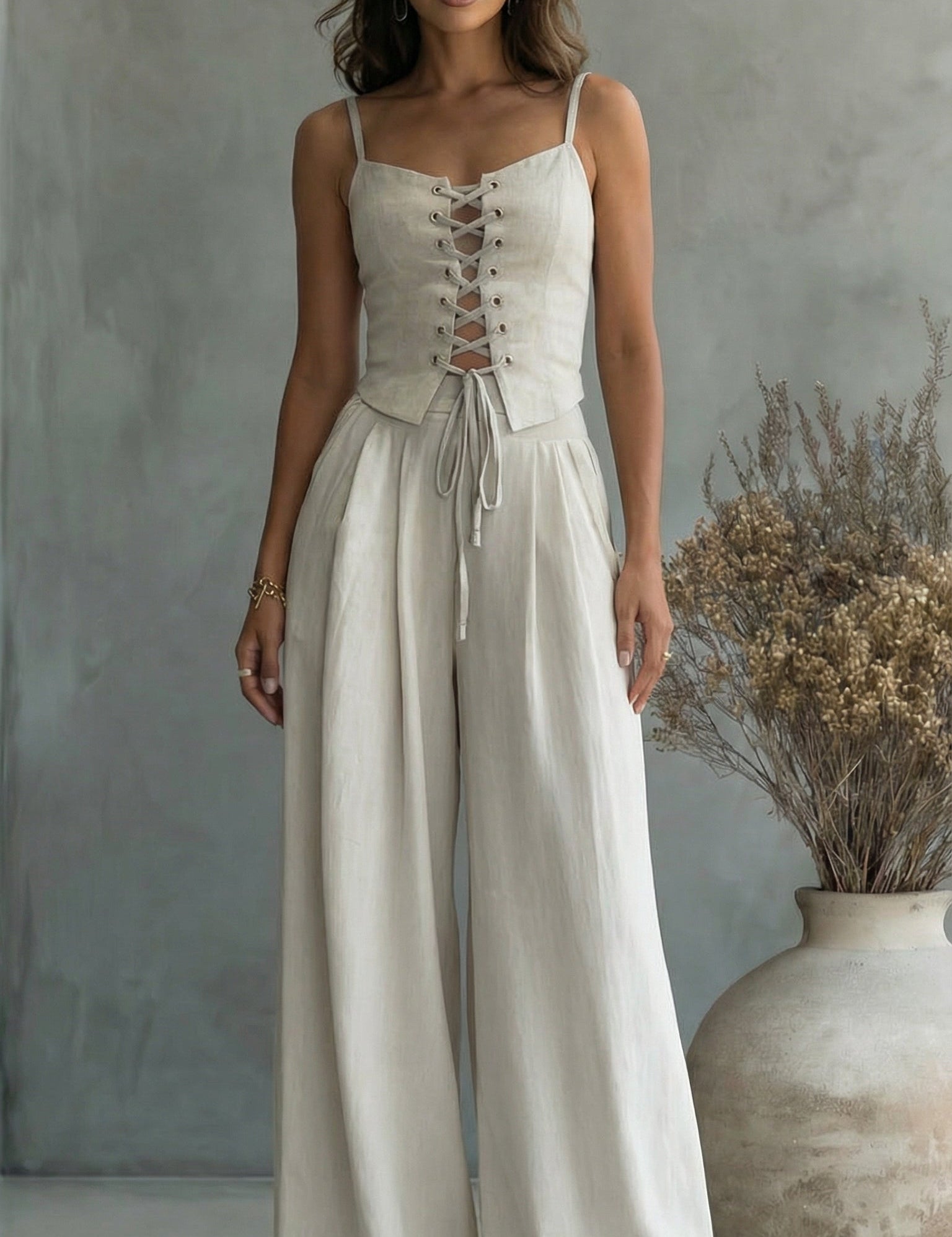 Completo Estivo da Donna in bianco - Nora di Amora Moda