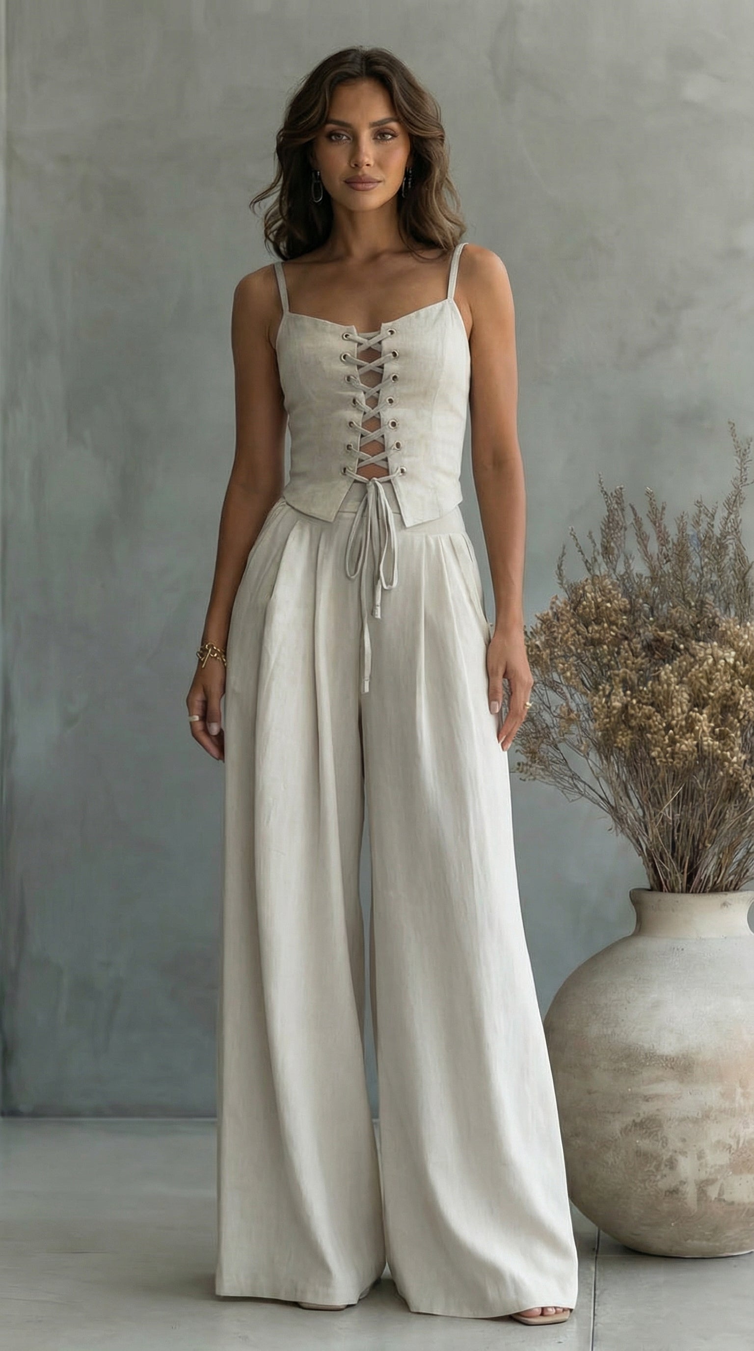 Completo Estivo da Donna in bianco - Nora di Amora Moda