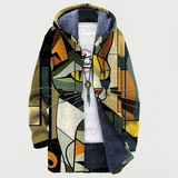 Giacca con Motivo Geometrico di Gatti - Carmela di Amora Moda