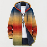 Mantello con Sfumatura di Colori al Tramonto in multicolore - Agnese di Amora Moda, foto 2