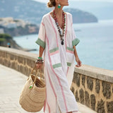 Elisa | Abito Maxi Costiera Mediterranea