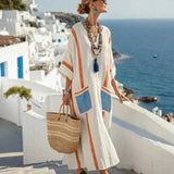 Elisa | Abito Maxi Costiera Mediterranea