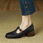 Scarpe con Cinturino a T in Stile Vintage - Emilia di Amora Moda, foto 5