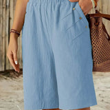 Céline | Shorts in cotone e lino