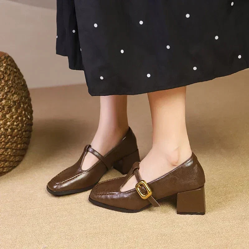 Scarpe da Donna senza Tempo con Tacco Medio - Ida di Amora Moda
