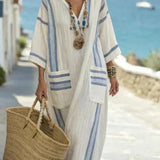 Elisa | Abito Maxi Costiera Mediterranea