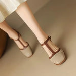 Scarpe Eleganti da Donna con Tacco Medio in beige - Cristiana di Amora Moda, foto 2