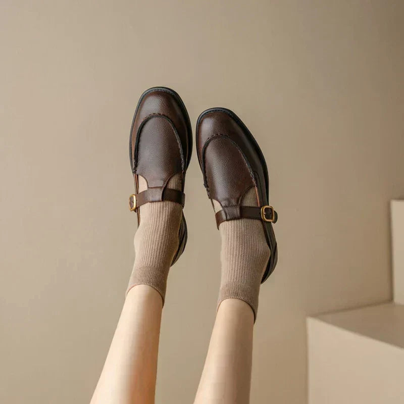 Scarpe Retro in marrone - Caterina di Amora Moda, foto 4