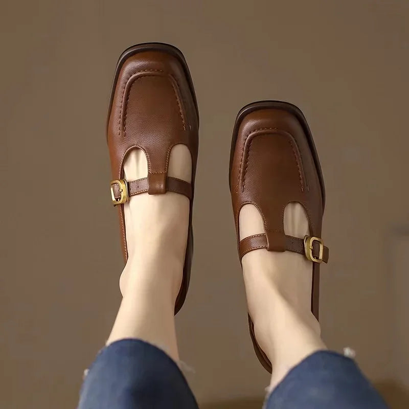 Scarpe con Cinturino a T in Stile Vintage - Emilia di Amora Moda, foto 8