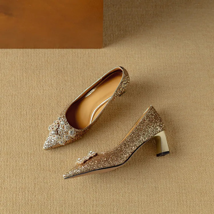 Décolleté con Glitter - Cordelia di Amora Moda, foto 6