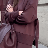 Valentina – Set in maglia con felpa morbida e pantaloni eleganti