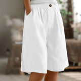 Frances | pantaloni corti in cotone confortevoli